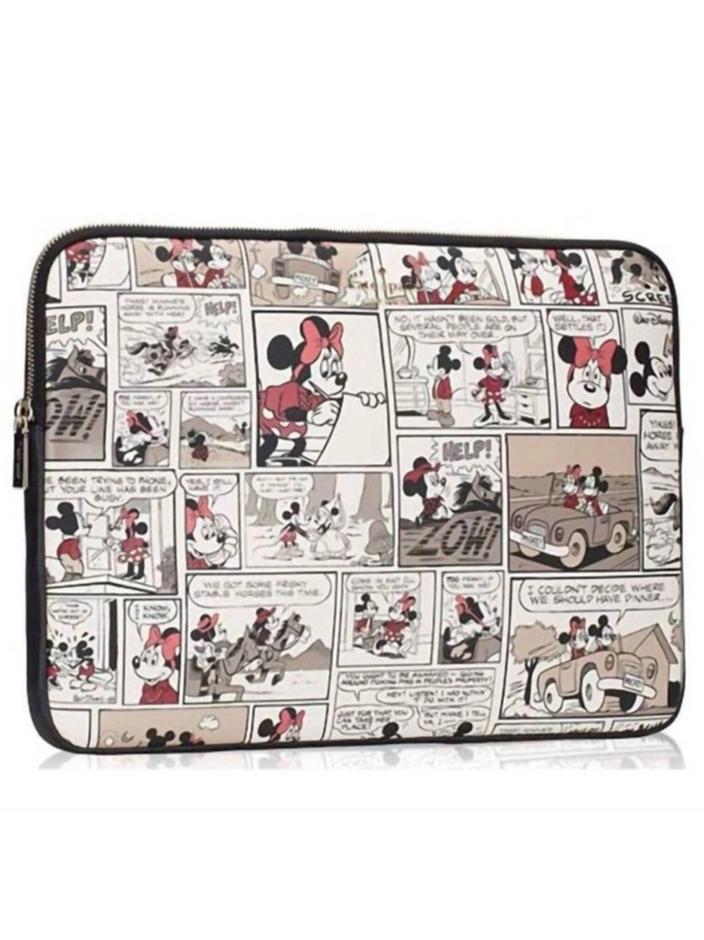 DISNEY x KATE SPADE🖤❤️Mickey & Minnie❤️🖤COMIC UNIVERSAL LAPTOP SLEEVE 🌟NWOT🌟